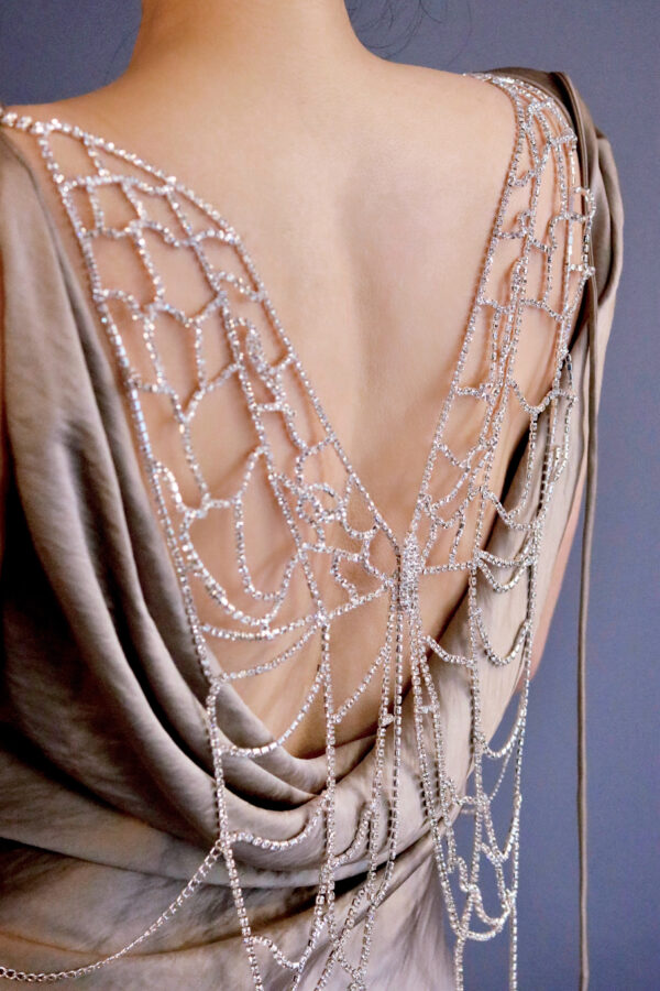 "Your best investment working behind your back" Butterfly Back Chain - Image 2