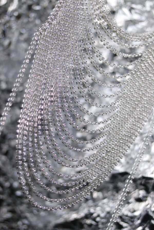 "Suddenly everyone thinks you're hiding something good" Diamond Chest Chain - Image 3