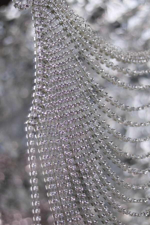 "Suddenly everyone thinks you're hiding something good" Diamond Chest Chain - Image 4